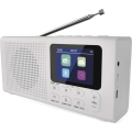 Radio DAB DAB+ FM 3W/5V/4xAA white