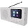 Radio DAB DAB+ FM 3W/5V/4xAA white