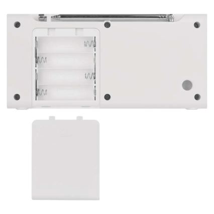 Radio DAB DAB+ FM 3W/5V/4xAA white