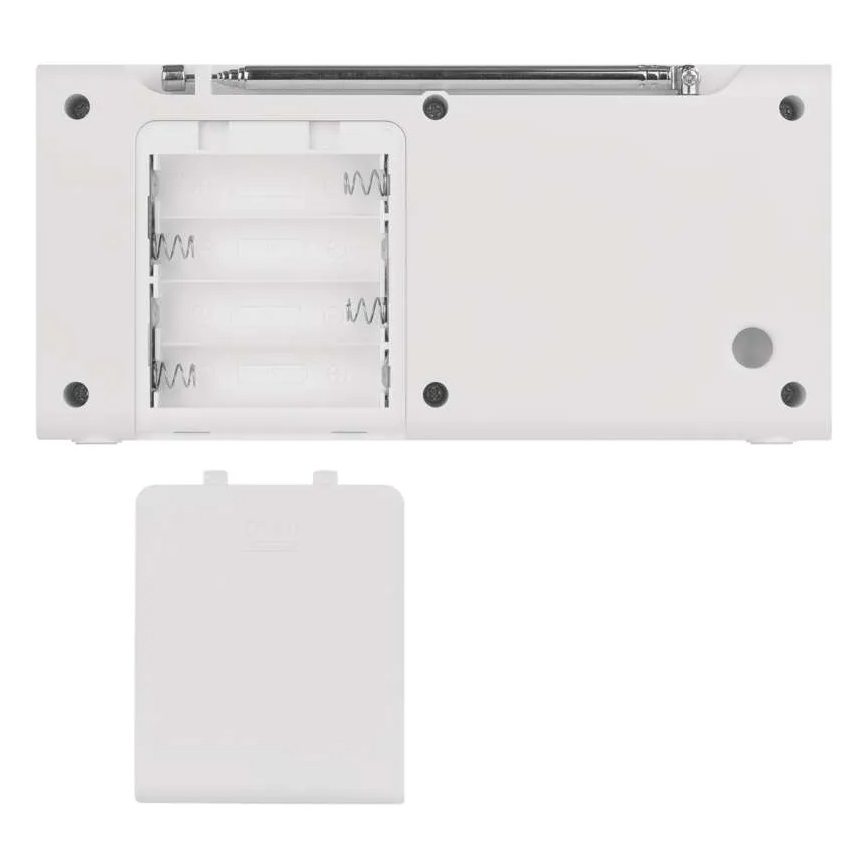 Radio DAB DAB+ FM 3W/5V/4xAA white