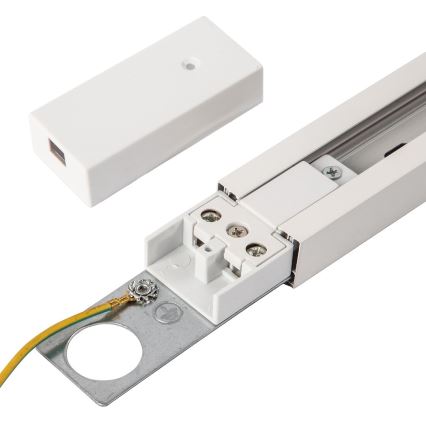 Rail system 1-phase TRACK 2 m white