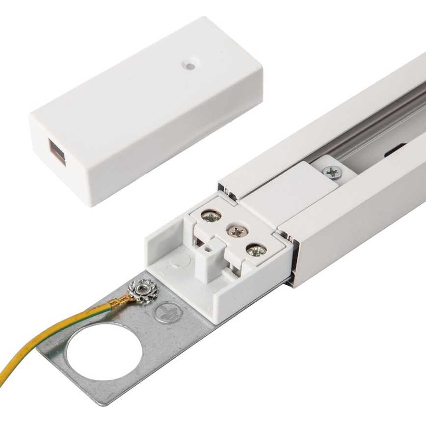 Rail system 1-phase TRACK 2 m white