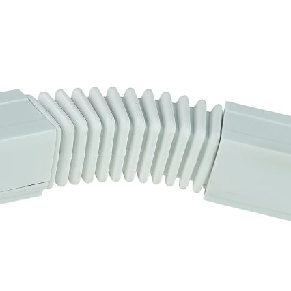 Rail system end cap 3-phase TRACER flexible white