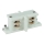 Rail system end cap 3-phase TRACER straight white