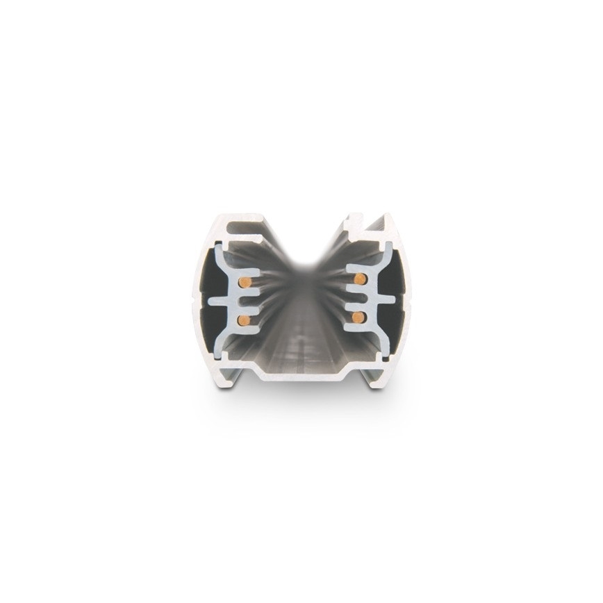 Rail without electrical connection SCENA TS 1 m white
