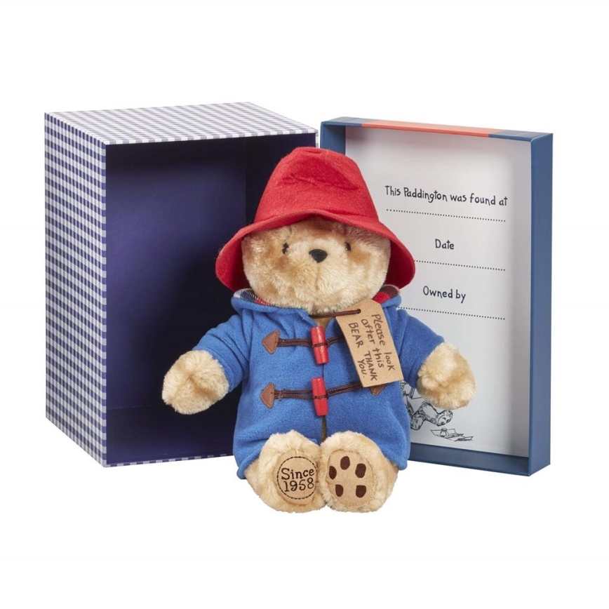 Rainbow - Plush Paddington in a gift box