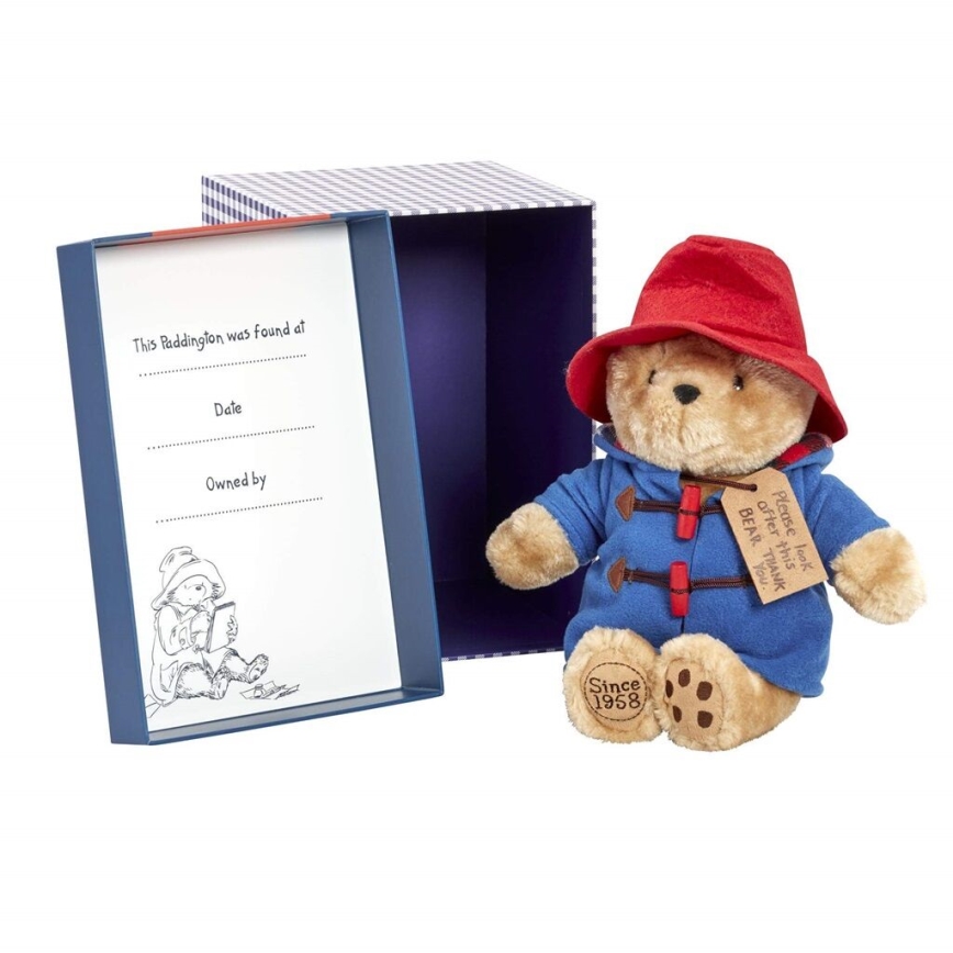 Rainbow - Plush Paddington in a gift box