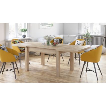 RALF Extendable Dining Table for 12, Sonoma Oak