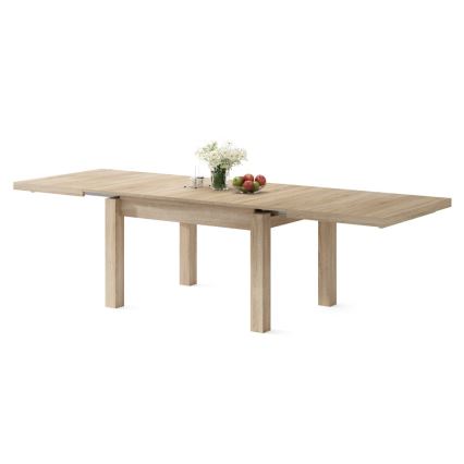 RALF Extendable Dining Table for 12, Sonoma Oak