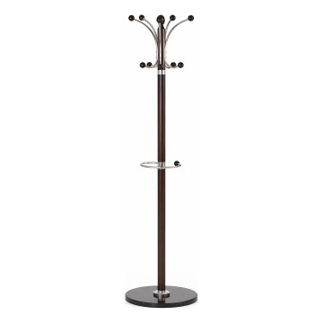 RAMO freestanding coat rack 185x38 cm Wenge