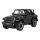 RASTAR Jeep Wrangler Rubicon RC remote-control car – black (5xAA + 2xAA)