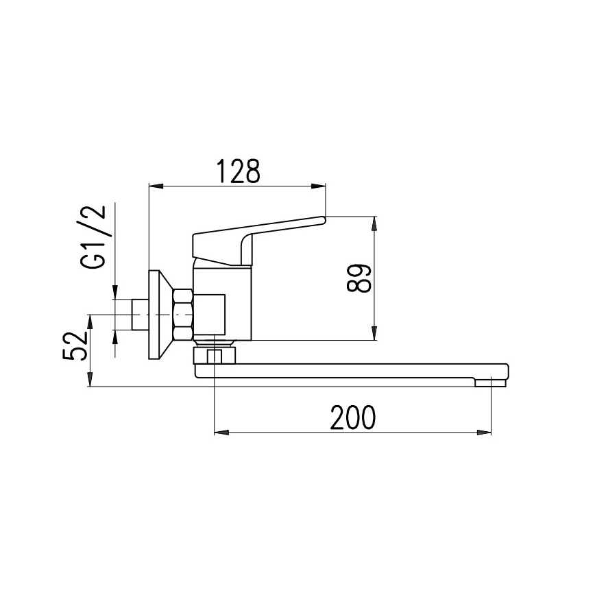 RAV Slezák CO101.5/23Z - COLORADO washbasin faucet cm polished gold