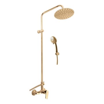 RAV Slezák CO182.5/7Z - COLORADO shower set with mixer tap, glossy gold