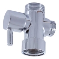 RAV Slezák MD0629 - Ceramic diverter for shower rails, polished chrome