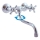 RAV Slezák MK101.5/21 - MORAVA RETRO Sink/Basin Mixer, Polished Chrome