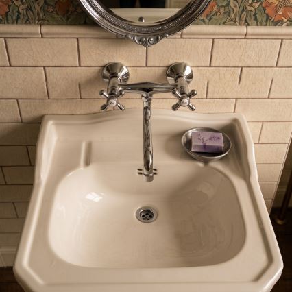 RAV Slezák MK101.5/21 - MORAVA RETRO Sink/Basin Mixer, Polished Chrome