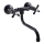 RAV Slezák MK101.5/21CMAT - MORAVA RETRO Sink/Basin Faucet, Matte Black