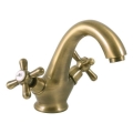 RAV Slezák MK128.0SM - MORAVA RETRO 16 cm basin mixer, antique brass