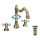 RAV Slezák MK132.0SM - Basin mixer with MORAVA RETRO drain, Antique Brass
