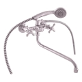 RAV Slezák MK153.5/1 - Bath Set with MORAVA Mixer, Polished Chrome