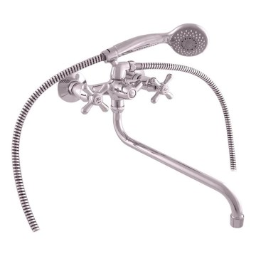 RAV Slezák MK153.5/1 - Bath Set with MORAVA Mixer, Polished Chrome