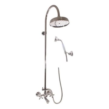 RAV Slezák MK154.5/3 - MORAVA bath set with mixer, polished chrome