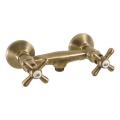 RAV Slezák MK180.5SM - MORAVA RETRO Shower Mixer, Antique Brass