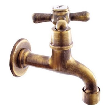 RAV Slezák MK193SM - MORAVA RETRO 11.8 cm basin mixer, antique brass