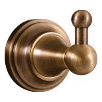 RAV Slezák MKA0100SM - MORAVA RETRO wall hook, antique brass