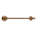 RAV Slezák MKA0701/55SM - MORAVA RETRO 55 cm Wall-Mounted Towel Rail, Antique Brass