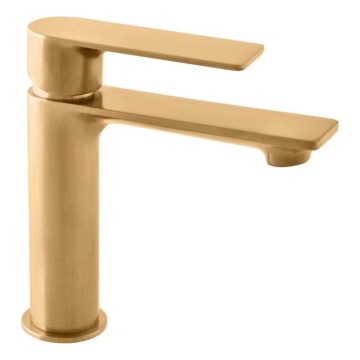 RAV Slezák NL126.0ZK - NIL 16.2 cm Brushed Gold Washbasin Mixer