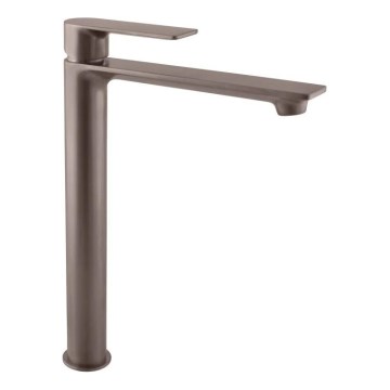 RAV Slezák NL130.0MGK - NIL Basin Mixer, 31.2 cm, Brushed Grey