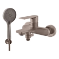 RAV Slezák NL154.5/1MGK - Bathtub set with NIL mixer, brushed grey