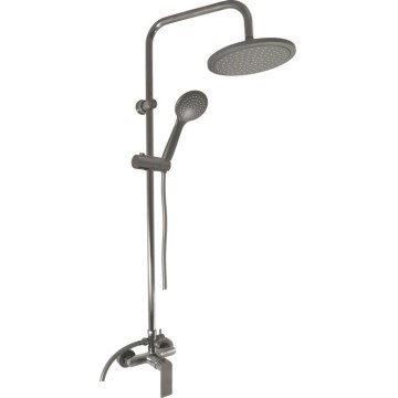 RAV Slezák NL182.5/7MGK - Shower set with NIL mixer, brushed grey