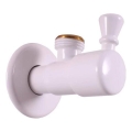RAV Slezák RV0112B - RETRO Angle Valve, Glossy White