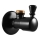 RAV Slezák RV0112CMAT - Retro Angle Valve, Matte Black