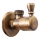 RAV Slezák RV0112SM - RETRO Angle Valve, Antique Brass