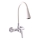 RAV Slezák SA002.5/13CB - SAZAVA sink mixer 32.3 cm white/polished chrome
