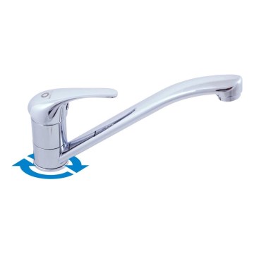 RAV Slezák SA005.0 - SAZAVA kitchen sink faucet 11.7 cm polished chrome