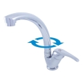 RAV Slezák SA006.0/3 - SAZAVA kitchen faucet 26.5 cm, polished chrome