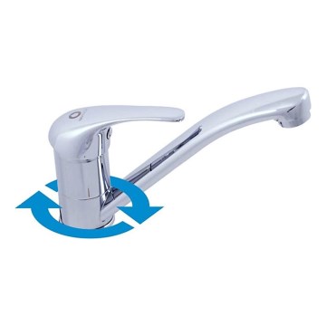 RAV Slezák SA015.0 - SAZAVA 11.8 cm washbasin mixer, polished chrome