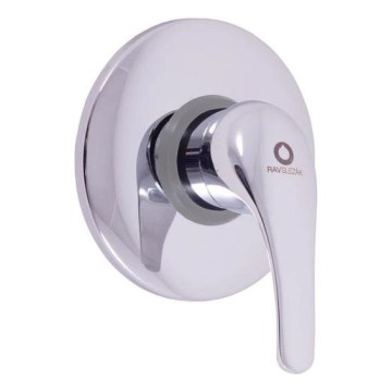 RAV Slezák SA083 - SAZAVA Concealed Shower Mixer, Polished Chrome