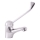 RAV Slezák SA626.0 - SAZAVA 20.5 cm basin mixer with medical lever, polished chrome