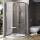 Ravak 37677U00Z1 - PIVOT Quadrant Three-Panel Shower Enclosure 90x90 cm, Satin