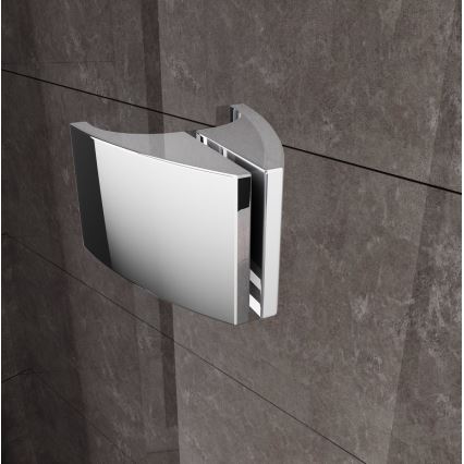 Ravak 37677U00Z1 - PIVOT Quadrant Three-Panel Shower Enclosure 90x90 cm, Satin