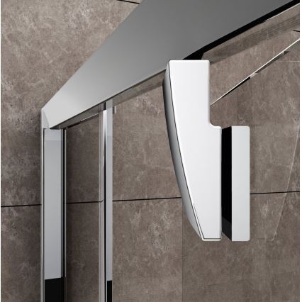 Ravak 37677U00Z1 - PIVOT three-piece quadrant shower enclosure 90x90 cm, satin finish