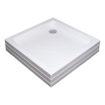 Ravak A007701120 - ANGELA Square Shower Tray 90x90 cm, White