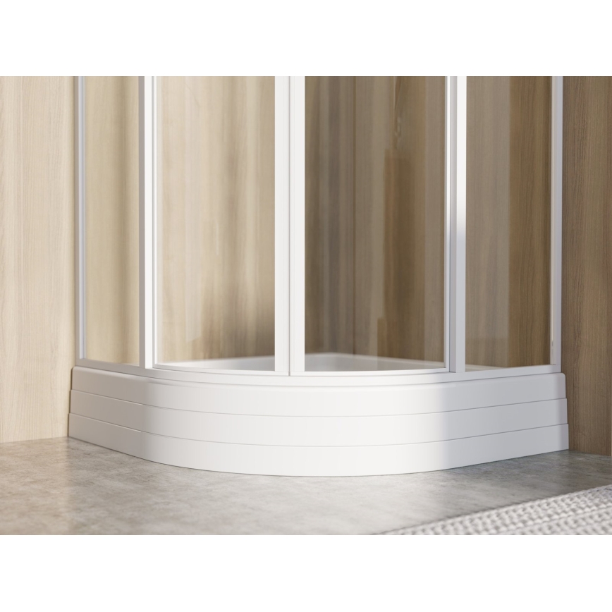 Ravak A204001120 - RONDA 80 x 80 cm Quadrant Shower Tray, White