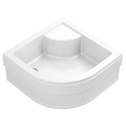 Ravak A217001020 - SABINA quadrant shower tray 90x90 cm, white
