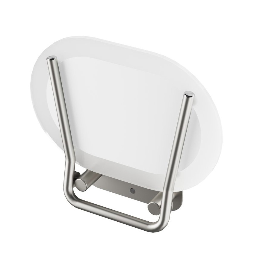 Ravak B8F0000029 - OVO Fold-down Shower Seat, Stainless Steel